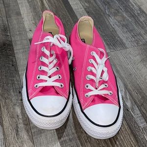 Hot pink converse